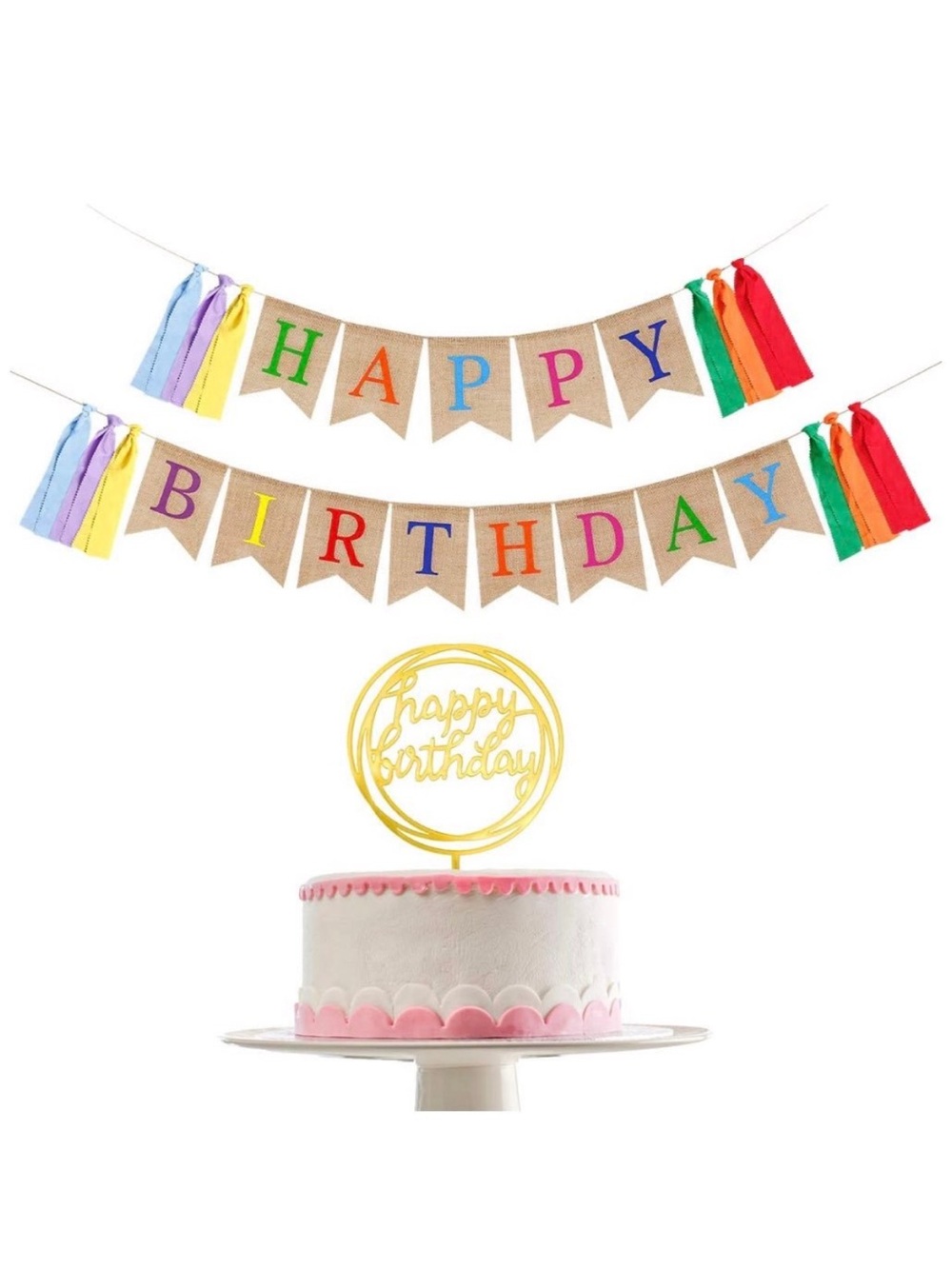 Happy Birthday Decoration Party Set